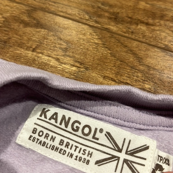 Kangol light purple crew neck sweater - Picture 5 of 9